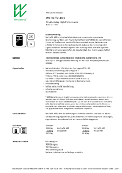 WeTraffic 493 Strukturbelag High Performance