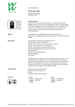 WeTraffic 492 Strukturbelag FGSO