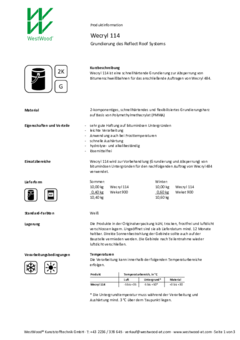 Wecryl 114