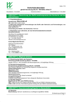 Wecryl 826 aS (aktivierter Sand)