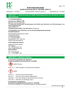 Wecryl 130 - Grün Wecryl 130 - Grün